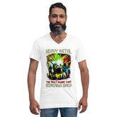 Heavy Metal Unisex Short Sleeve V-Neck T-Shirt - Beyond T-shirts