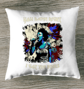 I Got The Blues Outdoor Pillow - Beyond T-shirts