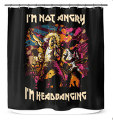I'm headbanging Shower Curtain - Beyond T-shirts