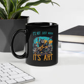 It's Art Black Glossy Mug - Beyond T-shirts