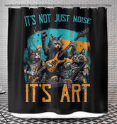 It's Art Shower Curtain - Beyond T-shirts