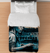 Keys And Strings Magic Comforter- Twin - Beyond T-shirts