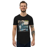 Keys And Strings Magic Men's Curved Hem T-Shirt - Beyond T-shirts