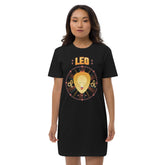 Leo Organic Cotton T-Shirt Dress | Zodiac Series 1 - Beyond T-shirts
