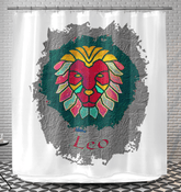 Leo Shower Curtain | Zodiac Series 11 - Beyond T-shirts