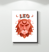 Leo Wrapped Canvas 16x20 | Zodiac Series 2 - Beyond T-shirts