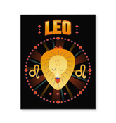 Leo Wrapped Canvas | Zodiac series 1 - Beyond T-shirts