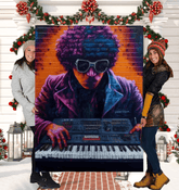 Let The Keys Talk Sherpa Blanket - Beyond T-shirts