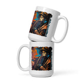 Let The Sax Speak White Glossy Mug - Beyond T-shirts