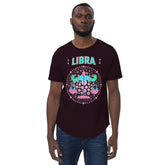 Libra Men's Curved Hem T-Shirt | Zodiac Series 1 - Beyond T-shirts