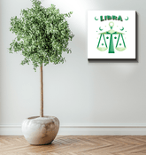 Libra Wrapped Canvas 20x20| Zodiac Series 2 - Beyond T-shirts