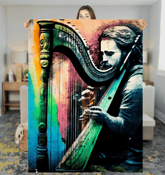 Making Magic With Those Strings Sherpa Blanket - Beyond T-shirts