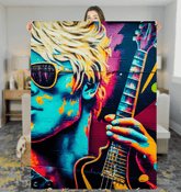 Making Music Come Alive Sherpa Blanket - Beyond T-shirts