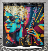 Making Music Come Alive Shower Curtain - Beyond T-shirts