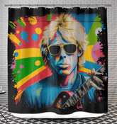 Making Musical Waves Shower Curtain - Beyond T-shirts