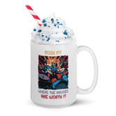 Mosh pit white glossy mug - Beyond T-shirts