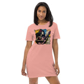 Music Fills Her Soul Organic Cotton T-shirt Dress - Beyond T-shirts