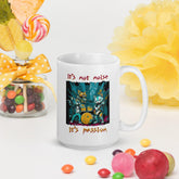 Music Is My Passion White glossy mug - Beyond T-shirts