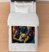 Music Is My Weapon Duvet Cover - Beyond T-shirts