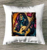 Music Is My Weapon Indoor Pillow - Beyond T-shirts