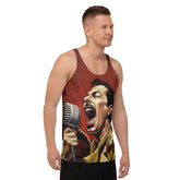 Musicians Shape Culture Unisex Tank Top - Back View