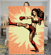 No Pain No Gain Sherpa Blanket - Beyond T-shirts