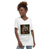 No Pain No Gain Unisex Short Sleeve V-Neck T-Shirt - Beyond T-shirts