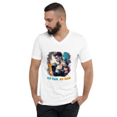 No Pain No Gain Unisex Short Sleeve V-Neck T-Shirt - Beyond T-shirts