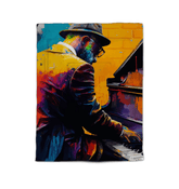 Noodling On The Keyboard Comforter - Twin - Beyond T-shirts