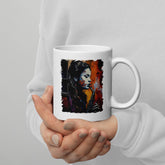 Notes Flow Like Honey White Glossy Mug - Beyond T-shirts