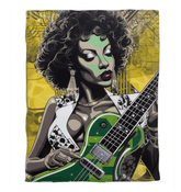 Nothing Like Playing Live Duvet Cover - Music Theme Bedroom Decor