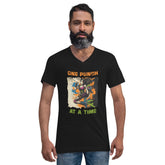 One Punch At A Time Unisex Short Sleeve V-Neck T-Shirt - Beyond T-shirts
