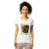 One Punch At A Time Women’s Basic Organic T-Shirt - Beyond T-shirts