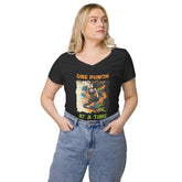 One Punch At A Time Women’s Fitted V-Neck T-Shirt - Beyond T-shirts