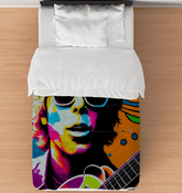 Performing With Sonic Artistry Duvet Cover - Beyond T-shirts