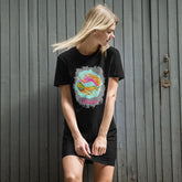 Pisces Organic Cotton T-shirt Dress | Zodiac Series 11 - Beyond T-shirts
