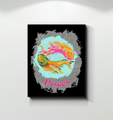Pisces Wrapped Canvas | Zodiac series 11 - Beyond T-shirts