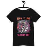 Play it Loud Women’s basic organic t-shirt - Beyond T-shirts