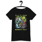 Play It Loud Women’s basic organic t-shirt - Beyond T-shirts