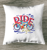 Ride For Life Indoor Pillow - Beyond T-shirts