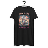 Rock N Roll Organic cotton t-shirt dress - Beyond T-shirts