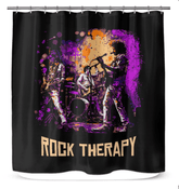 Rock Therapy Shower Curtain - Beyond T-shirts