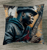 Rocking Out, Feeling Alive Outdoor Pillow - Beyond T-shirts