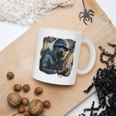 Rocking Out, Feeling Alive White Glossy Mug - Beyond T-shirts