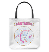 Sagitarius Basketweave Tote Bag | Zodiac Series 1 - Beyond T-shirts