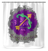 Sagittarius Shower Curtain | Zodiac Series 11 - Beyond T-shirts