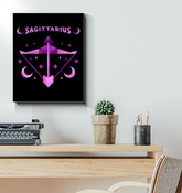 Sagittarius Wrapped Canvas 16x20 | Zodiac Series 2 - Beyond T-shirts