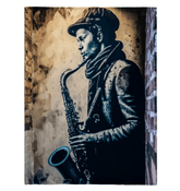 Sax It Up Sherpa Blanket - Beyond T-shirts