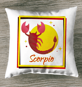 Scorpio Indoor Pillow | Zodiac Series 3 - Beyond T-shirts