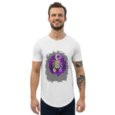 Scorpio Men's Curved Hem T-Shirt | Zodiac Series 11 - Beyond T-shirts
